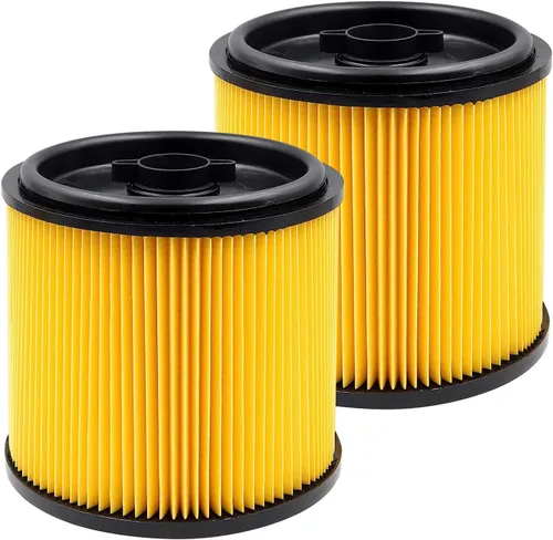 ATXKXE VCFS Filtro de reemplazo para filtro y retenedor de cartucho estándar de Vacmaster, paquete de 2