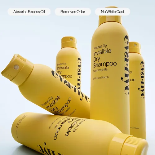 Miniatura 4 de EVA·NYC Champú Seco Invisible en Spray - Absorbe Aceite, Elimina Olores y Sin Depósito Blanco - Champú Seco Refrescante Para Mujeres - Para Cabello