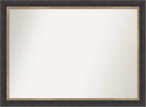 Miniatura 93 de Amanti Art Espejo personalizado, espejo de baño negro Astor, espejo de pared o espejo de tocador de baño sobre el fregadero (25 x 25 pulgadas)