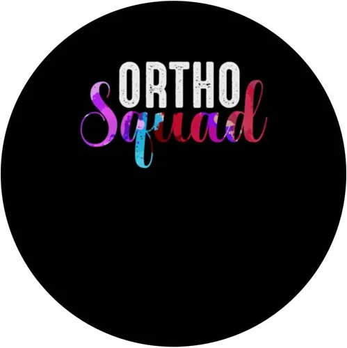 Miniatura 3 de Orthodontist Ortho Squad Orthodontic Technician PopSockets Standard PopGrip