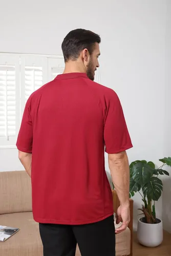 Miniatura 3 de MOHEEN Men's Polo Shirts Short Sleeve Moisture Wicking Performance Athletic Casual Golf Collared Shirt,Tall SizesM-7XL