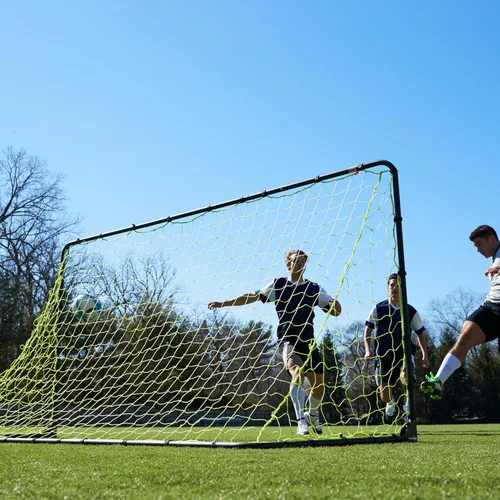 Miniatura 62 de Franklin Sports Porterías de fútbol de competición – Porterías de fútbol de acero portátiles para patio trasero – Portería de fútbol para adultos +