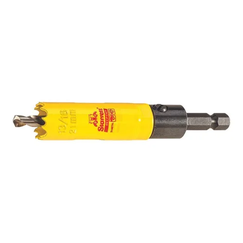 Miniatura 36 de Starrett DCH0136-G - Sierra perforadora bimetálica de corte profundo con dientes HSS resistentes a la abrasión - Ideal para cortar metal, acero