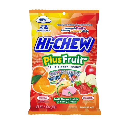 Miniatura 18 de HI-CHEW Mezcla Superfruit, 3.17 oz, 6 piezas, sin gluten, elaborada con sabores de frutas naturales y artificiales