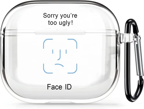 Miniatura 46 de Funda transparente para AirPods de 2ª generación de 1ª generación, diseño de gatito kawaii para mujeres, hombres y niños, funda de carga de TPU