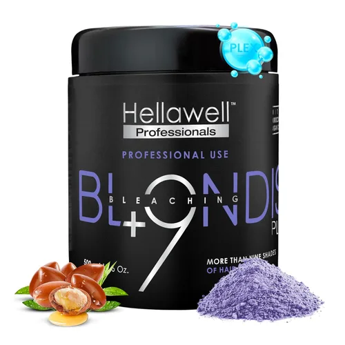 Miniatura 7 de BLONDISH PLEX + 9 polvos blanqueadores para el cabello, blanqueador plex, iluminador, aclarador de cabello, aclara más de 9 tonos, 6.35 oz, 6.34