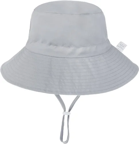 Miniatura 3 de Sombrero de sol para bebé, protección solar UPF 50+, sombrero de pescador para niños, sombrero de verano para playa, sombrero de ala ancha