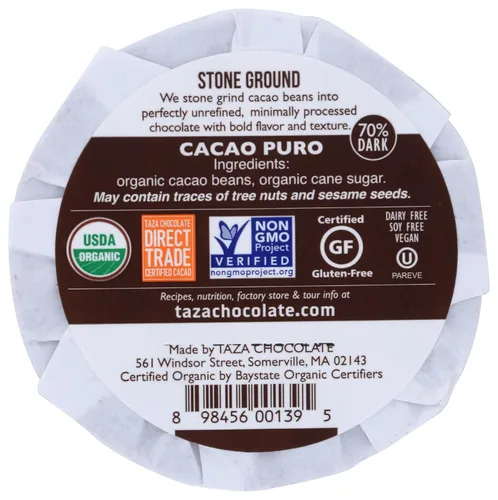 Miniatura 2 de Taza mexicano de chocolate chocolate Disco, Cacao puro, 2,7 onza