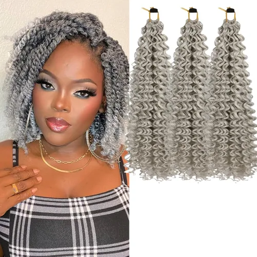 Miniatura 31 de 3 trenzas de ganchillo Passion Twist, cabello sintético preseparado para trenzar de 14 pulgadas, 3 paquetes de cabello trenzado pretrenzado