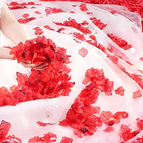 Miniatura 6 de 50 globos de látex de corazón rojo de 6 pulgadas, 10 globos de corazón rojo de 18 pulgadas, 1 globo de amor rojo de 42 pulgadas, kit de pétalos