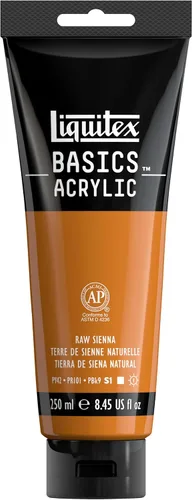 Miniatura 97 de Liquitex BASICS Pintura Acrílica, Botella de 400ml (13.5 oz), Blanco Titanio Titanio Blanco