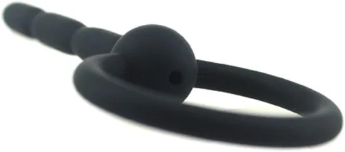 Miniatura 5 de Enchufe de pene de silicona hueca y flexible