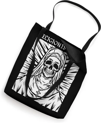Miniatura 2 de Religion Is Poison Satanic Goth Ocult Grunge Baphomet Bolsa de mano