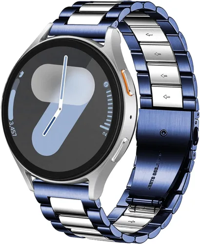 Miniatura 15 de DEALELE - Correas compatibles con Samsung Galaxy Watch 7 / FE / 6/6 Classic / 5/5 Pro / 4/4 Classic/Galaxy 3 de 41 mm, correa de repuesto de metal