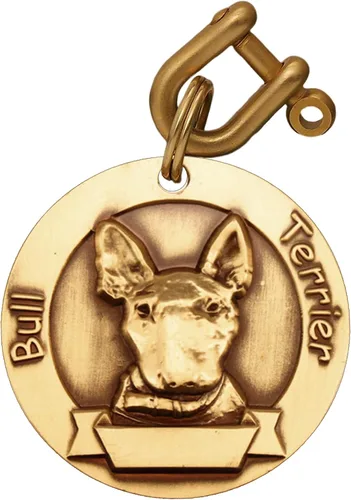 Miniatura 14 de Etiquetas de identificación para mascotas de cobre puro, etiquetas de nombre de perro personalizadas en relieve 3D con letras personalizadas