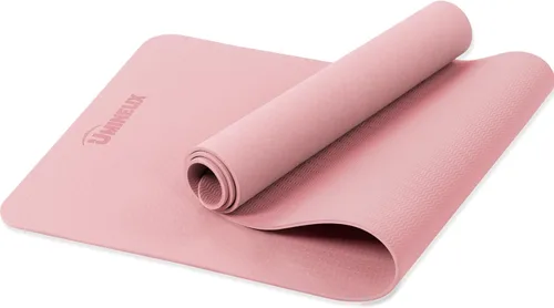 Miniatura 8 de Alfombrilla de yoga antideslizante, esterillas de fitness de pilates, ecológicas, antidesgarros, de 1/4 de pulgada de grosor, esterillas de yoga