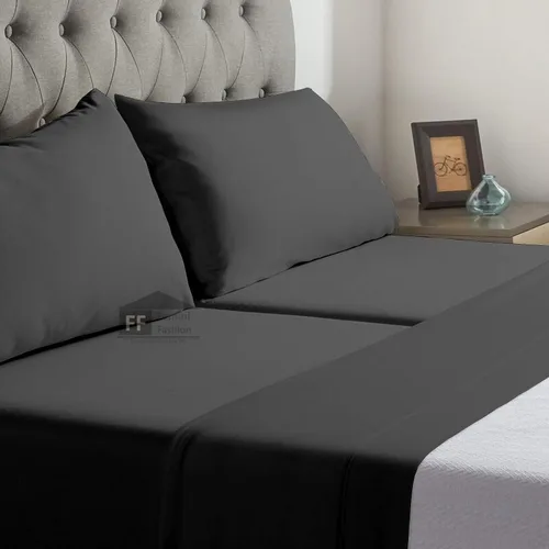 Miniatura 31 de Juego de sábanas divididas Queen para cama ajustable, tejido satinado suave, 600 hilos, 100% algodón egipcio, juego de 5 piezas con 2 sábanas
