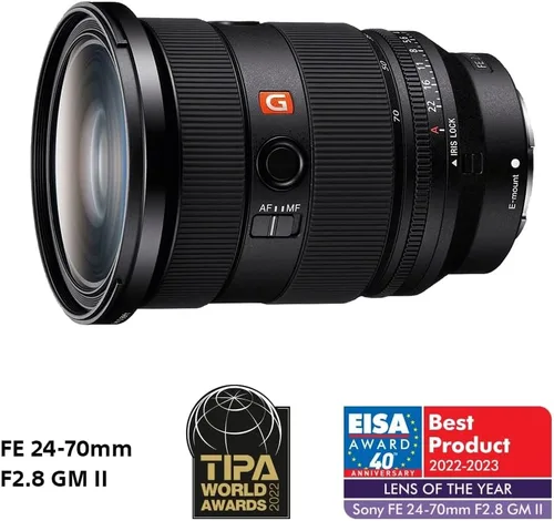 Miniatura 9 de Sony Lente de zoom estándar de fotograma completo con montura E Master de 0.945-2.756 in f/2.8 G, ideal para bodas, retratos y trabajo profesional