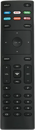 Miniatura 3 de XRT136 Control remoto universal para TV inteligente Vizio D24f-F1 D32f-F1 D43f-F1 D50f-F1 P75-E1 E43-E2 E50-E1 E50x-E1 E55-E1 E55-E2 E60-E3 E60-E6