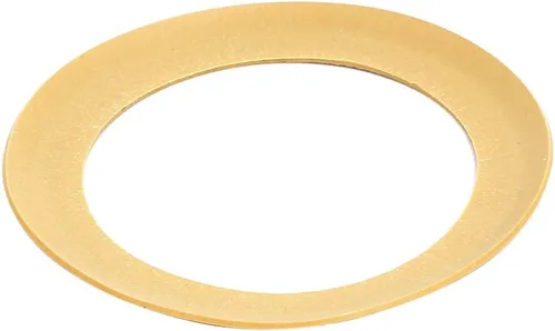 Miniatura 6 de uxcell Anillo de Pistón de Compresión de Reemplazo para Compresor de Aire, 26mm DE, 10mm DI, 0.5mm de Grosor, Amarillo