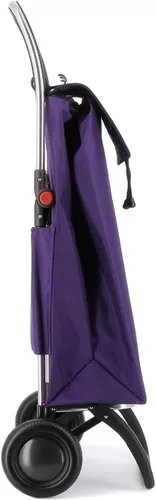 Miniatura 2 de Rolser I-Max MF - Carrito de compras plegable de 2 ruedas, color morado