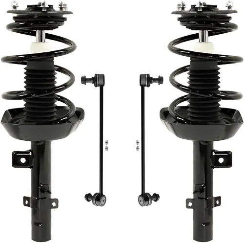Miniatura 95 de Detroit Axle - 4 barras estabilizadoras de puntales delanteros para Kia Forte Koup 10-13 12-13 Forte5, puntales y barras estabilizadoras de resorte