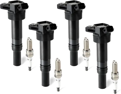 Miniatura 26 de Paquete de 8 bobinas de encendido UF535 de 8 piezas y bujías de iridio compatibles con Mercedes-Benz CLS550 E550 S550 GL450 SL550 ML550 S450 CL550