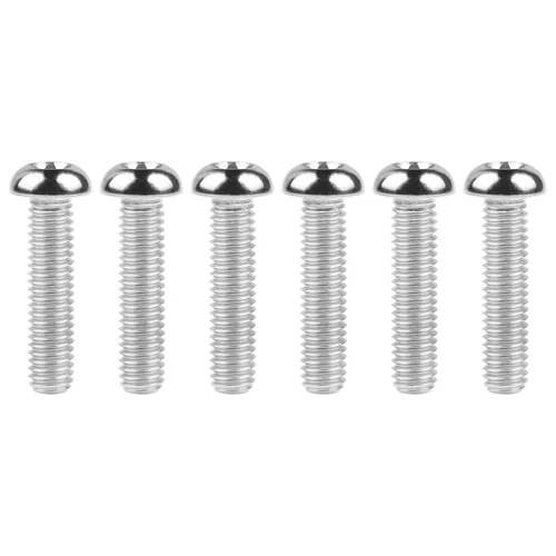 Miniatura 23 de Cabeza de botón de titanio Torx M5 M6 M8 x10 12 15 20 25 30 35 1.575 in para bicicleta, motocicleta, automóvil, tornillos paquete de 6