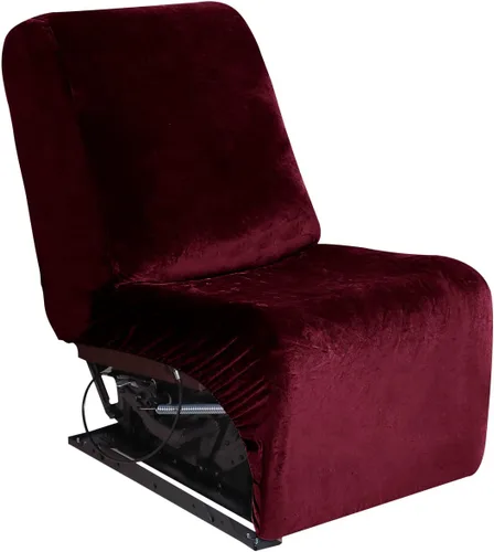 Miniatura 10 de Jonuiony Fundas para sofá reclinable de 5 plazas, funda para sofá reclinable en forma de U, fundas elásticas de terciopelo para sofá modular para 5