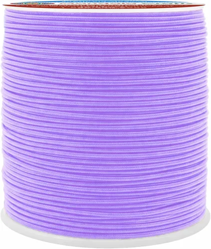 Miniatura 64 de Mandala Crafts Cuerdas elásticas color burdeos de 0.079 pulgadas para hacer joyas y cuentas, cuerda elástica de 76 yardas, hilo elástico redondo