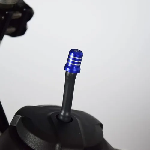 Miniatura 2 de SCAR Tubo de ventilación de aluminio con tapa de gasolina para motocicleta, tubo de respiradero, motocicleta, motocross, enduro, trail quad, Azul