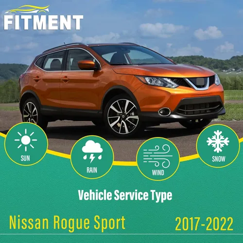 Miniatura 2 de 28" 18" 12" Limpiaparabrisas de repuesto para Nissan Rogue Sport 2017 2018 2019 2020 2021 2022 Limpiadores frontales y traseros premium para todo