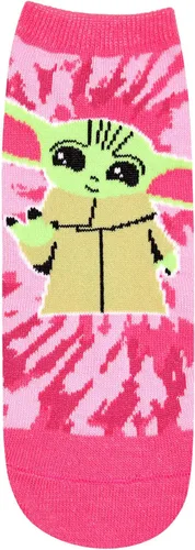 Miniatura 5 de STAR WARS Baby Yoda Tie Dye Knit JuniorsWomens 5 Pack Ankle Socks