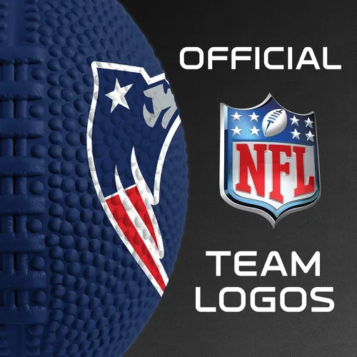 Miniatura 36 de Franklin Sports NFL - Pelotas antiestrés de equipo, paquete de 24 unidades de fútbol a granel, bolas antiestrés esponjosas para adultos y niños