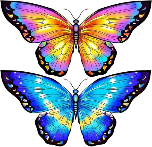 Miniatura 11 de HONBO Butterfly Kites for Kids & Adults, Easy to Fly for Beginners, Each Kite with 300ft Line Handle,Beginner Kite for Kids Ages 4-8,Beach Kites for
