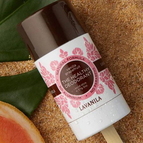 Miniatura 4 de Lavanila Desodorante de vainilla y pomelo para mujer, paquete de 2 (2 onzas cada uno), desodorante sólido sin aluminio natural, fabricado en Estados