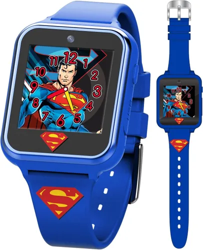 Miniatura 9 de Batman - Reloj inteligente para niños, pantalla táctil con cámara grabadora de voz, cronómetro, alarma, temporizador, calculadora de rastreador