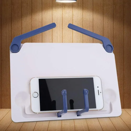 Miniatura 6 de VGEBY 1 soporte de música de escritorio pequeño plegable portátil para partituras de mesa para guitarras de piano, soporte de lectura para soporte