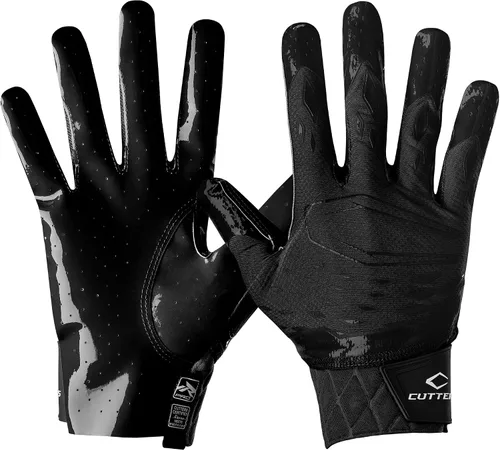 Miniatura 16 de Cutters Rev Pro - Guantes de fútbol para hombre, con agarre ultra adhesivo, para adultos, 1 par
