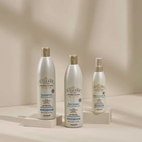 Miniatura 9 de Il Salone Milano Detox - Acondicionador sin enjuague para todo tipo de cabello, removedor de acumulación de cuero cabelludo, desenredante hidratante