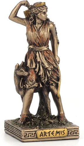 Miniatura 2 de Veronese Design Figura miniatura de dioses griegos (Artemisa, bronce)