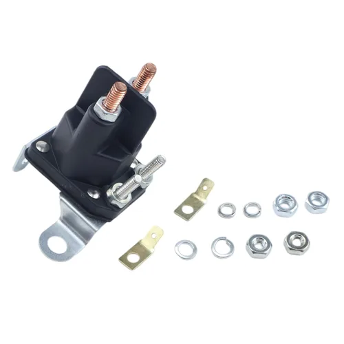 Miniatura 9 de Relé solenoide de arranque MIU10981 782-1201-210-20 compatible con John Deere Tractor Lawn and Garden X300 X304 X320 X324 X360 Blade 44 Deck 42