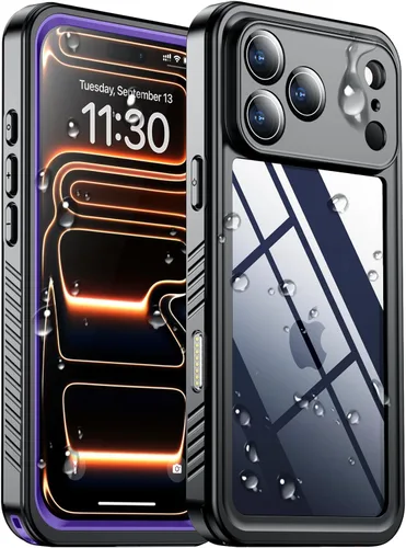 Miniatura 46 de SPIDERCASE Solo diseñada para el iPhone 13 Pro Max, funda impermeable, lente incorporada y protector de pantalla, protección completa de alta