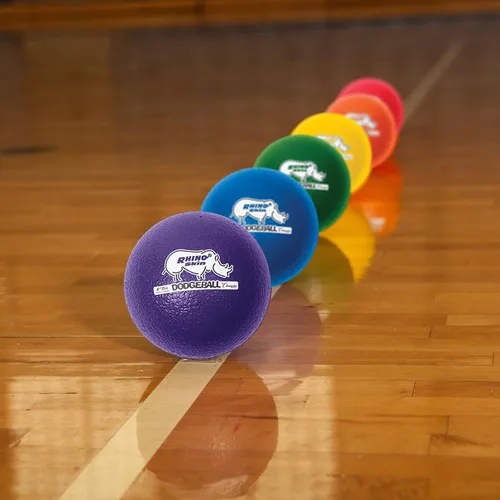 Miniatura 5 de Champion Sports® Rhino Skin® Juego de pelotas de eva de bajo rebote y unidades individuales para patio de juegos, educación física, patio trasero