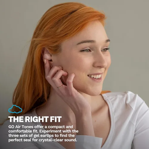 Miniatura 94 de JLab Go Air Pop+ Auriculares Verdaderamente Inalámbricos, Auriculares Intraaurales, Auriculares Bluetooth, 35H de Tiempo de Reproducción, Menta