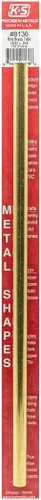 Miniatura 13 de K & S PRECISION METALS 8126 3PK3/32 x 12 BRS RND Tubo, paquete de 3, latón