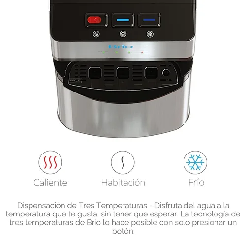 Miniatura 4 de Brio 520 UV - Dispensador de agua con refrigeración sin botella, autolimpiante, Certificado UL Filtración integrada de 2 etapas