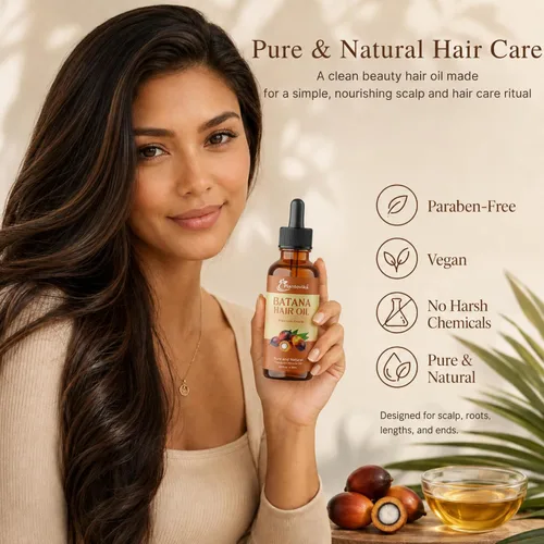 Miniatura 9 de Aceite de batana para el crecimiento del cabello, 100% puro hondureño prensado en frío crudo sin refinar para el cabello y tratamiento del cuero