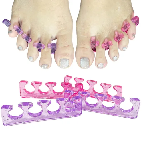 Miniatura 8 de SUNFATT Separadores de Dedos para Pedicura, Separadores de Dedos para Mujeres, Separadores de Dedos del Pie para Pedicura para Separar Uñas