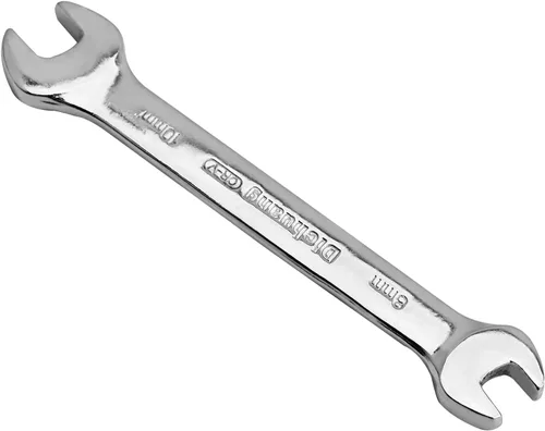 Miniatura 8 de Utoolmart Llave doble de extremo abierto, llave métrica de 9.055 in de longitud, llave de pie de gallo de 0.866 in x 0.945 in, CR-V, totalmente